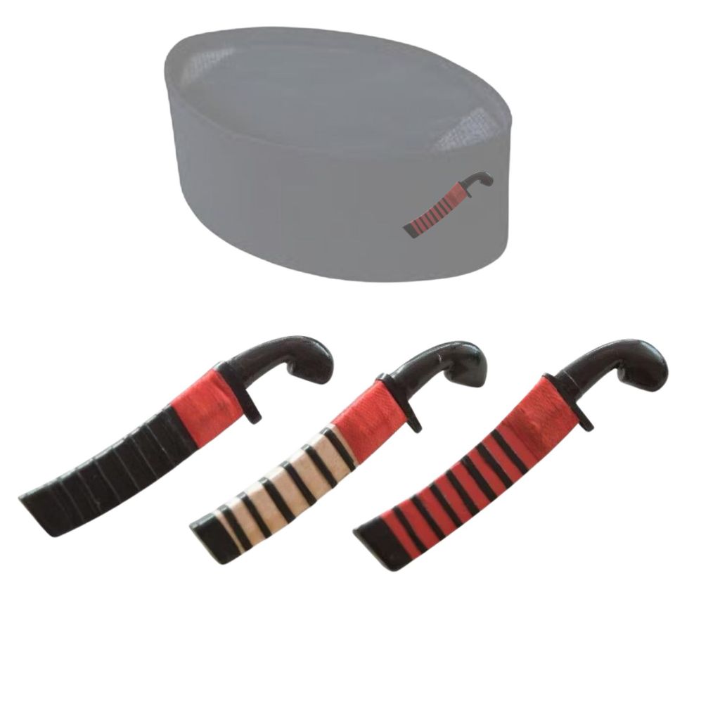 Pin Golok Untuk Peci Bros Betawi