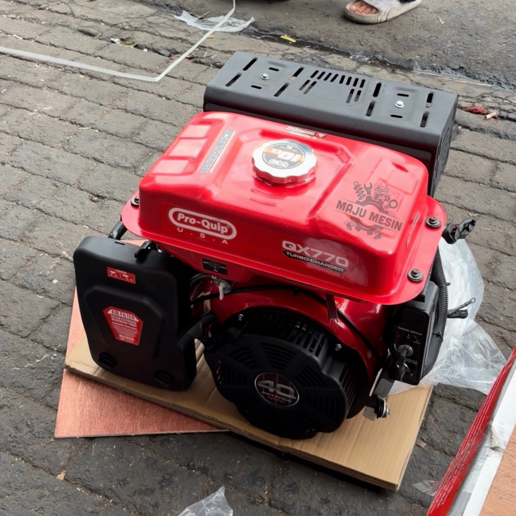 PROQUIP QX-590 QX-770 QX-160 QX-200 QX-270 QX-390 QX-440  Mesin Penggerak Bensin 17 HP / Mesin Serba