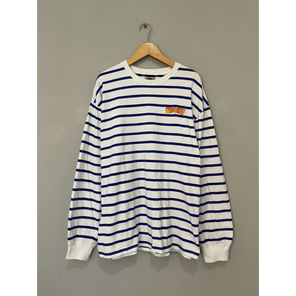 Longsleeve Salur Thrasher / Longsleeve Thrasher Second / Kaos Thrasher Salur Second / Kaos Thrasher 