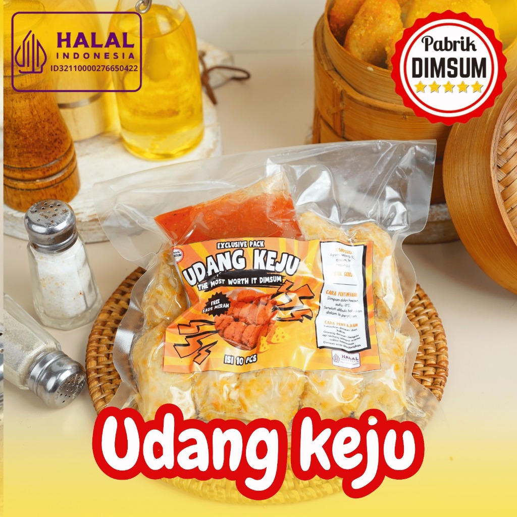 Dimsum Udang Keju isi 10 - Pabrik Dimsum