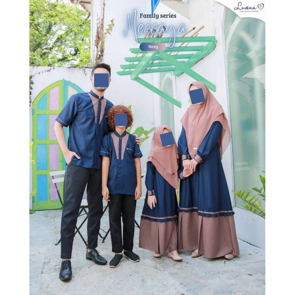 Sarimbit Meccaya series by Luvena Navy