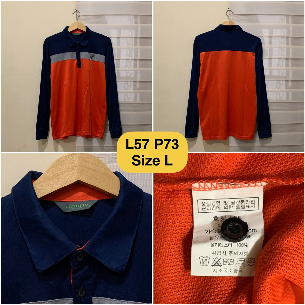 Poloshirt Lengan Panjang Jandiro Original