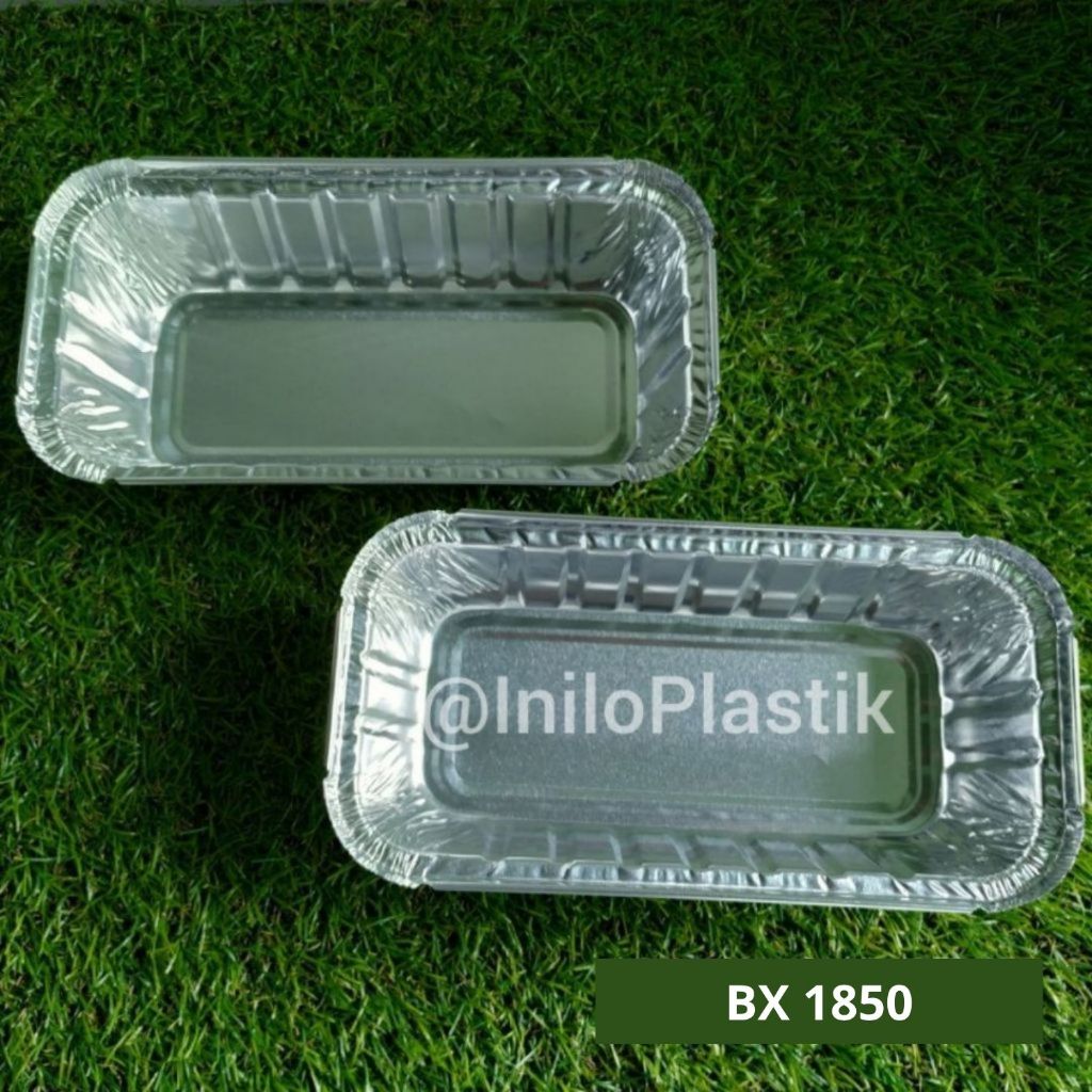 Alumunium Foil Tray BX 1850/ Aluminium BX 1850 tanpa tutup