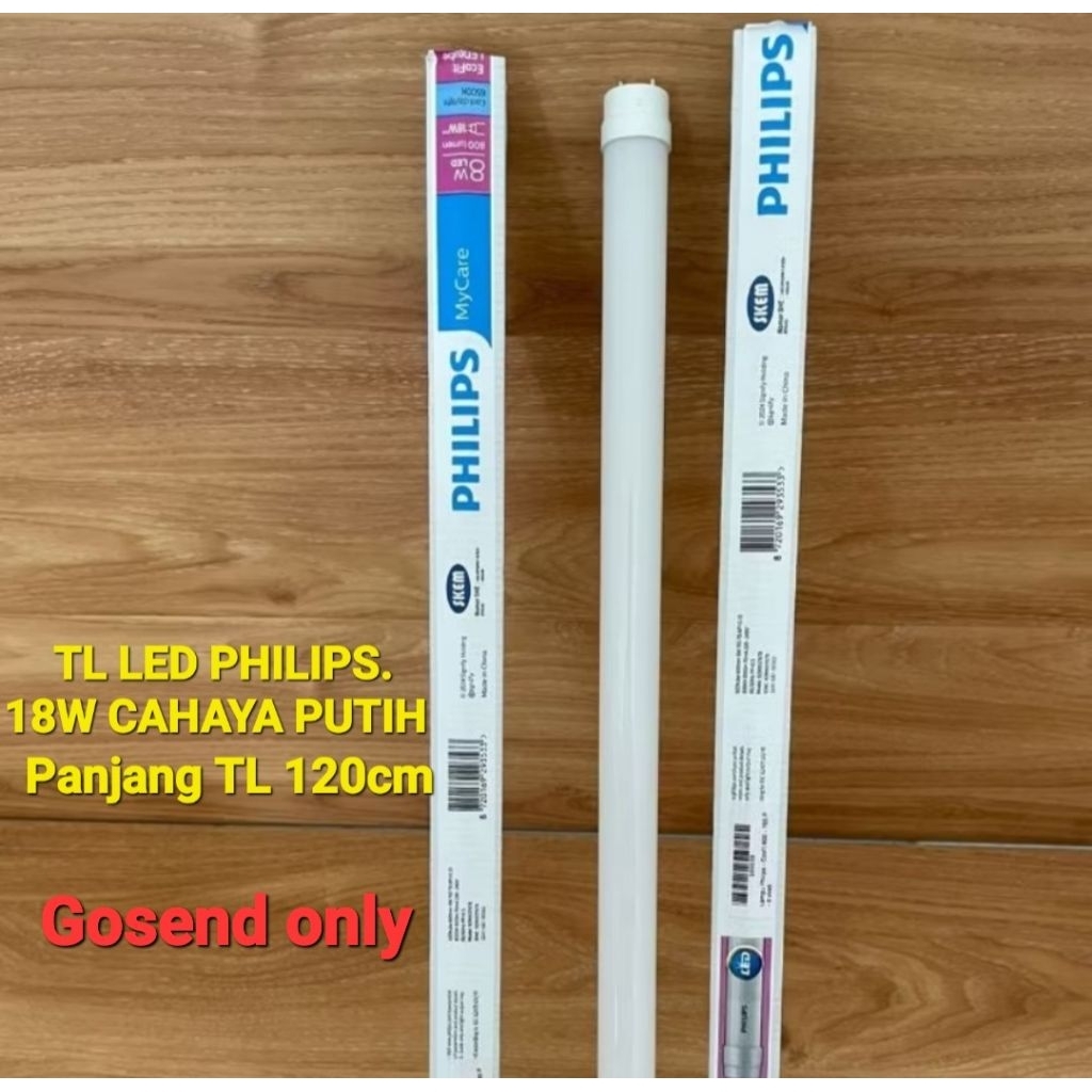TL Neon Led Philips Tube Ecofit 1200mm 18 w TL LAMPU LED PHILIPS
