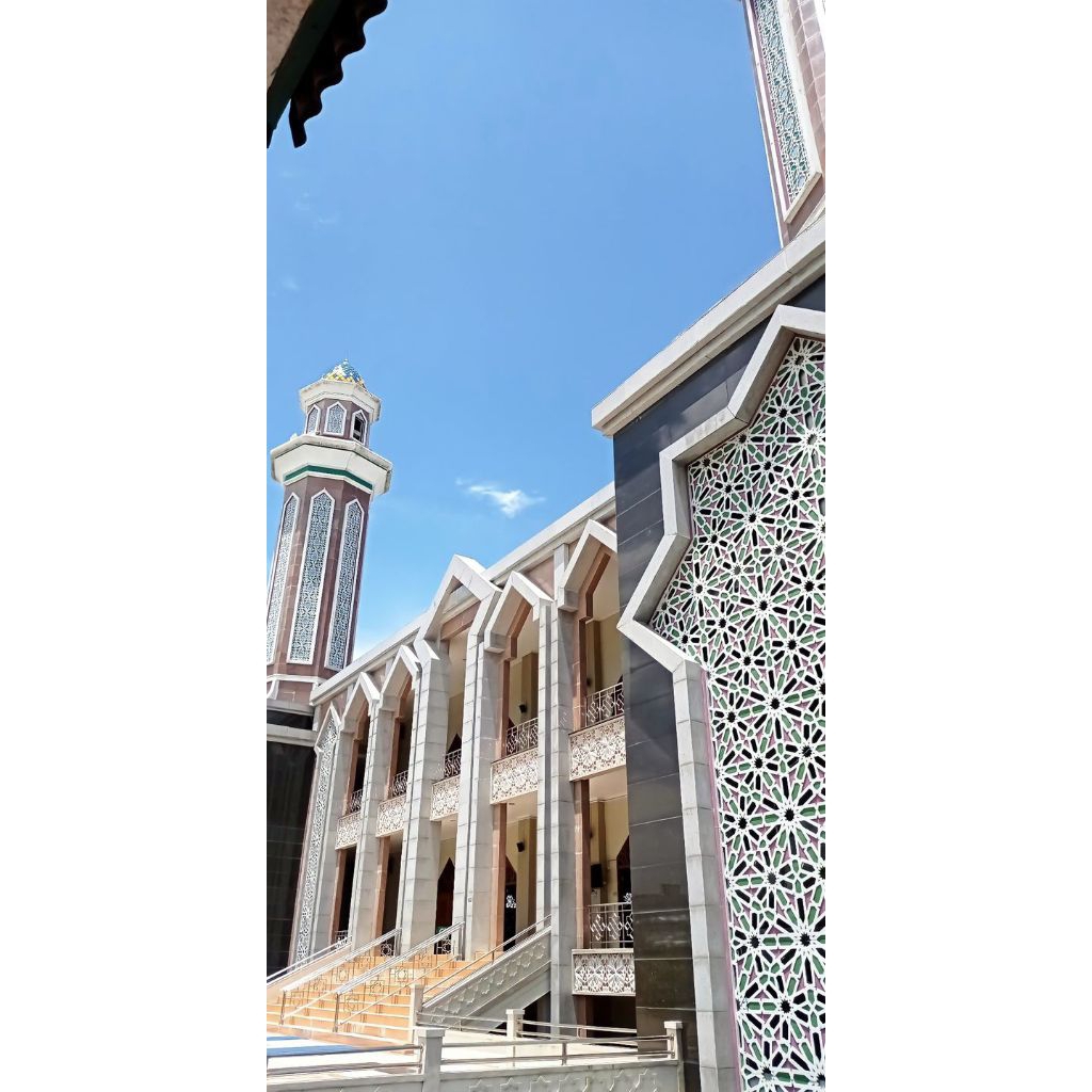 Krawangan GRC Mushola Minimalis Motif Islami Per Meter