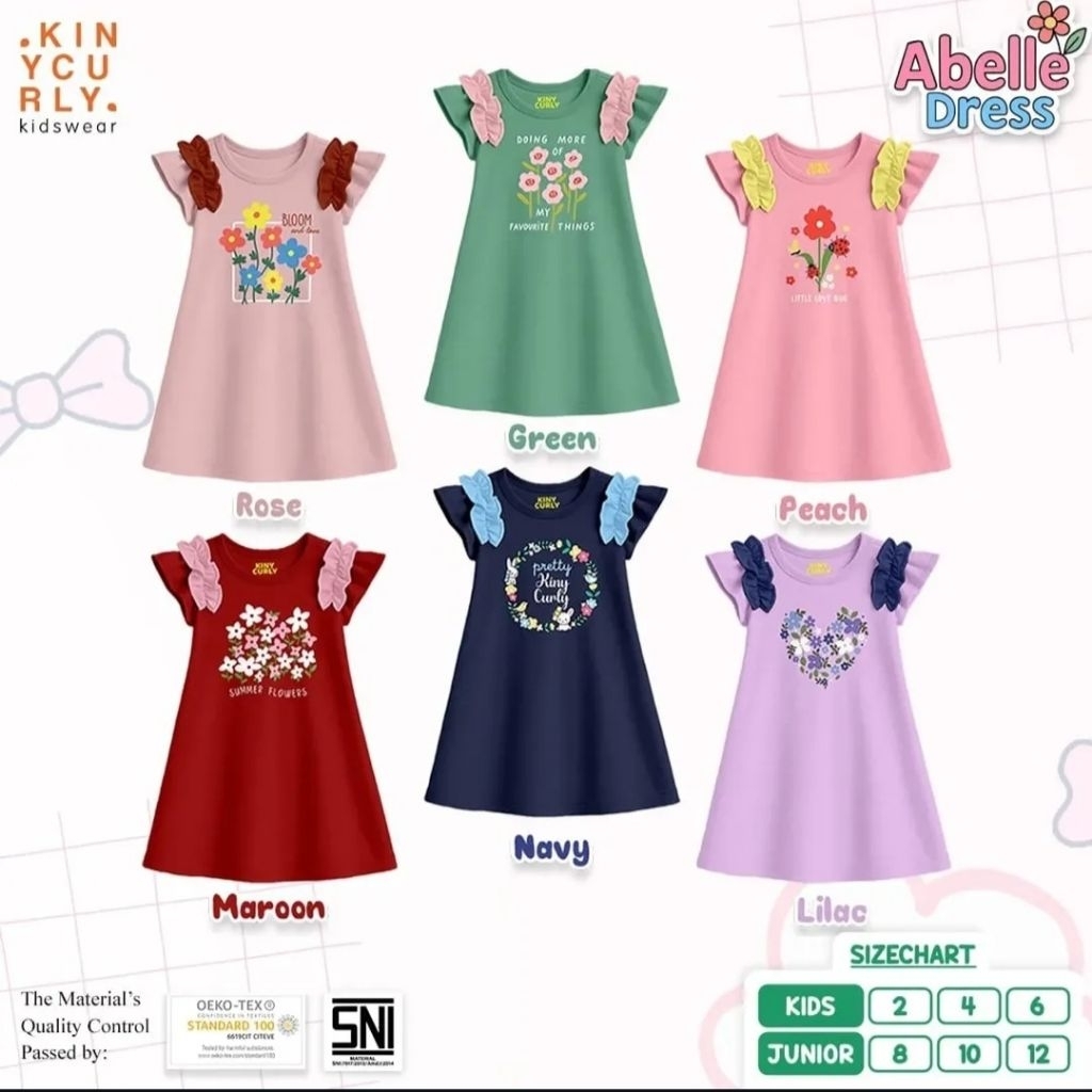 Abelle Dress by KinyCurly