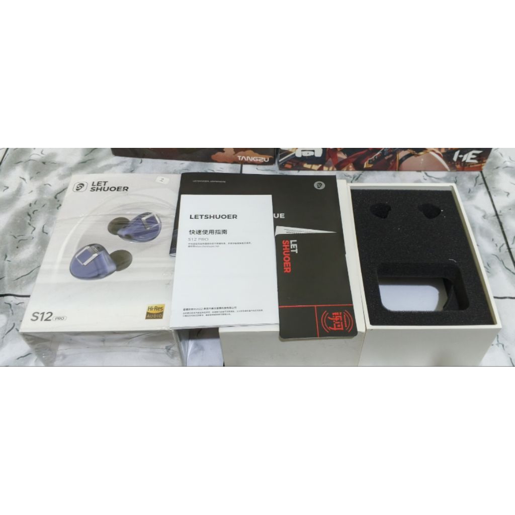 letshuoer s12 pro box only dan kitab kitabnya