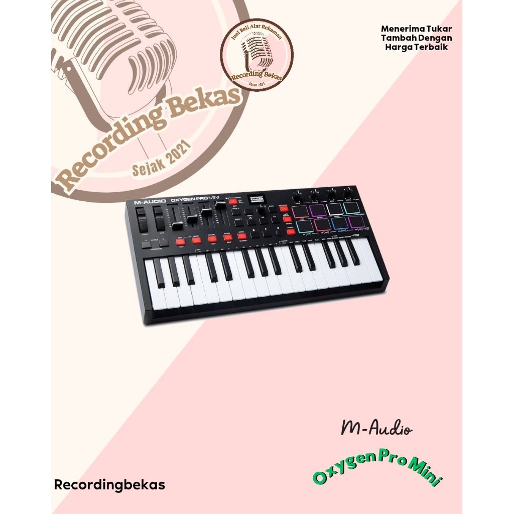 Midi Controller M-Audio Oxygen Pro Mini