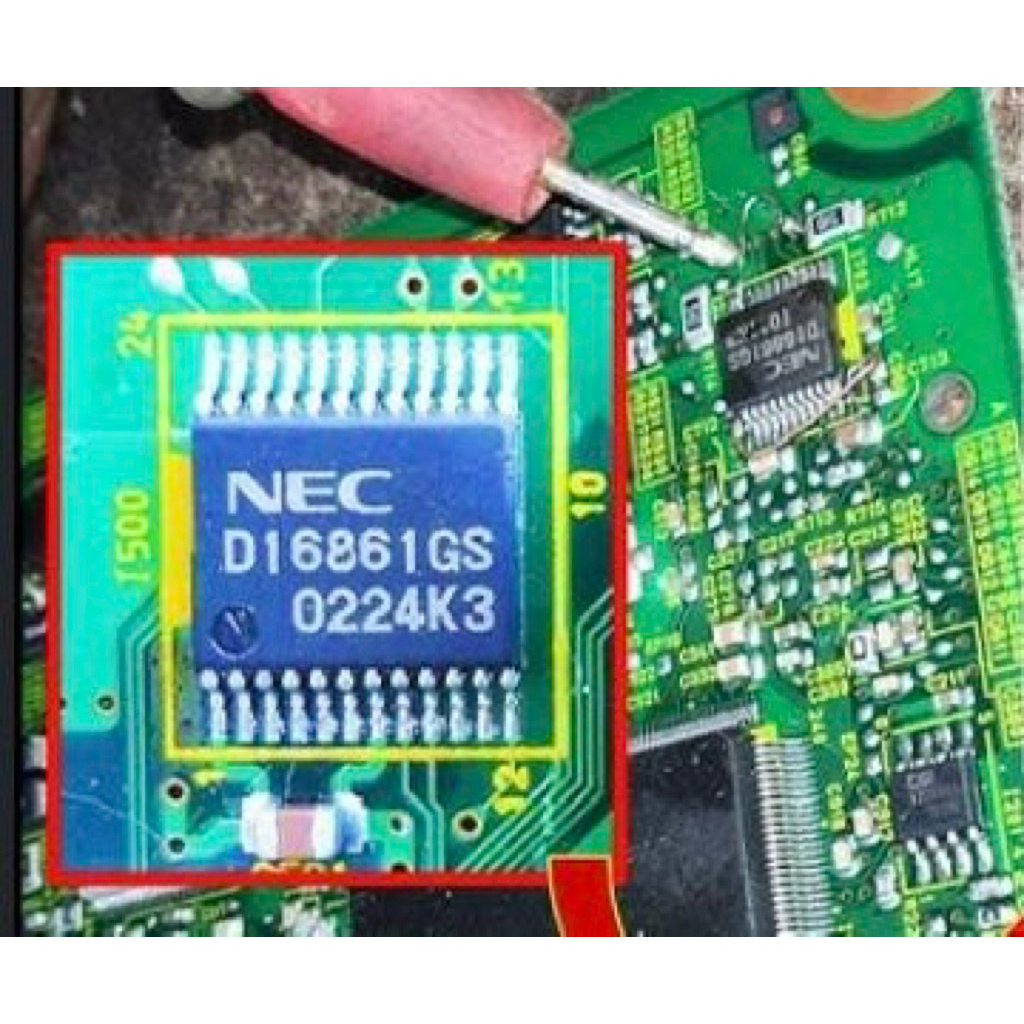 IC NEC D16861GS Original ECU Ignition Driver Chip Nissan | Driver Pengapian ECU SMD 28 Pin (ASLI/ OR
