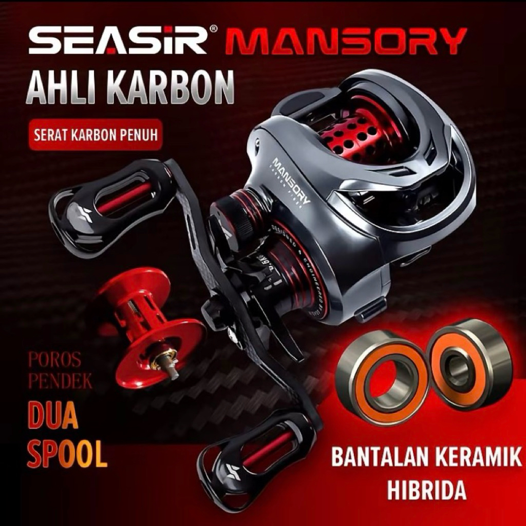 Reel BC Seasir Mansory DOUBLE SPOOL