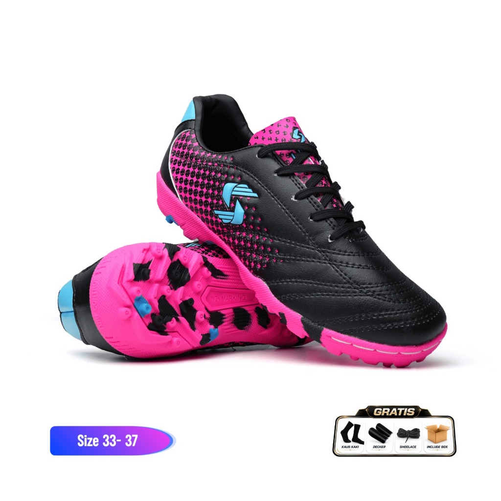 Sepatu Mini Soccer Anak Laki-laki Liger Footwear Tunder Sala - Outsole Truf Anti Selip Futsal Junior