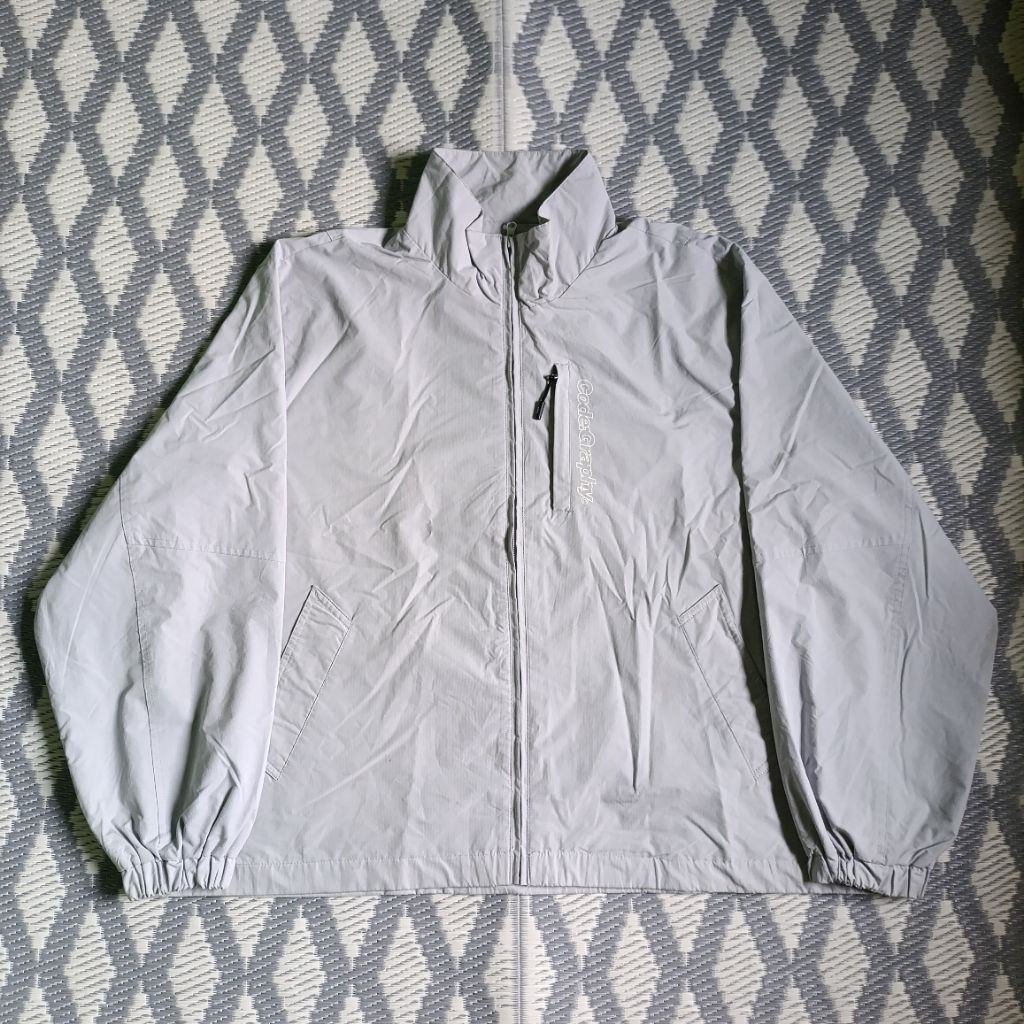 CodeGraphy Boxy Utility Commuter Windbreaker Jacket