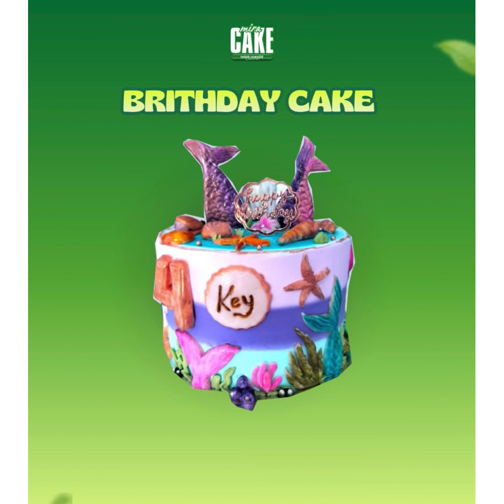 Kue Tart Ulang Tahun Karakter Custom / Birthday Cake Viral ala Korea