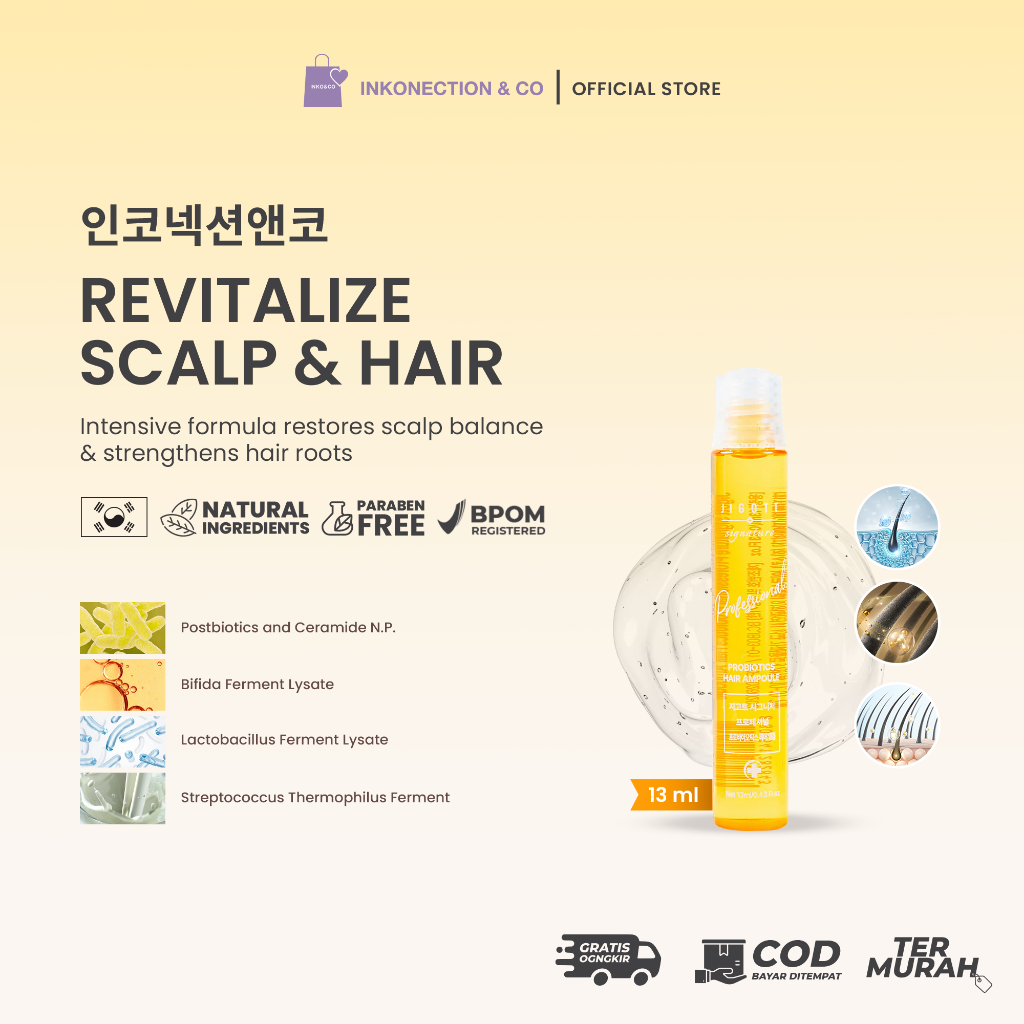 JIGOTT - Hair Ampoule Probiotics