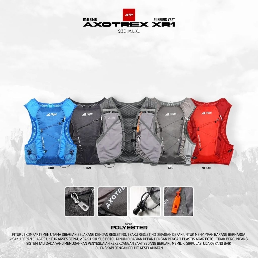 Vest Trail Running / Hydropack Arei Outdoorgear Axotrex XR1