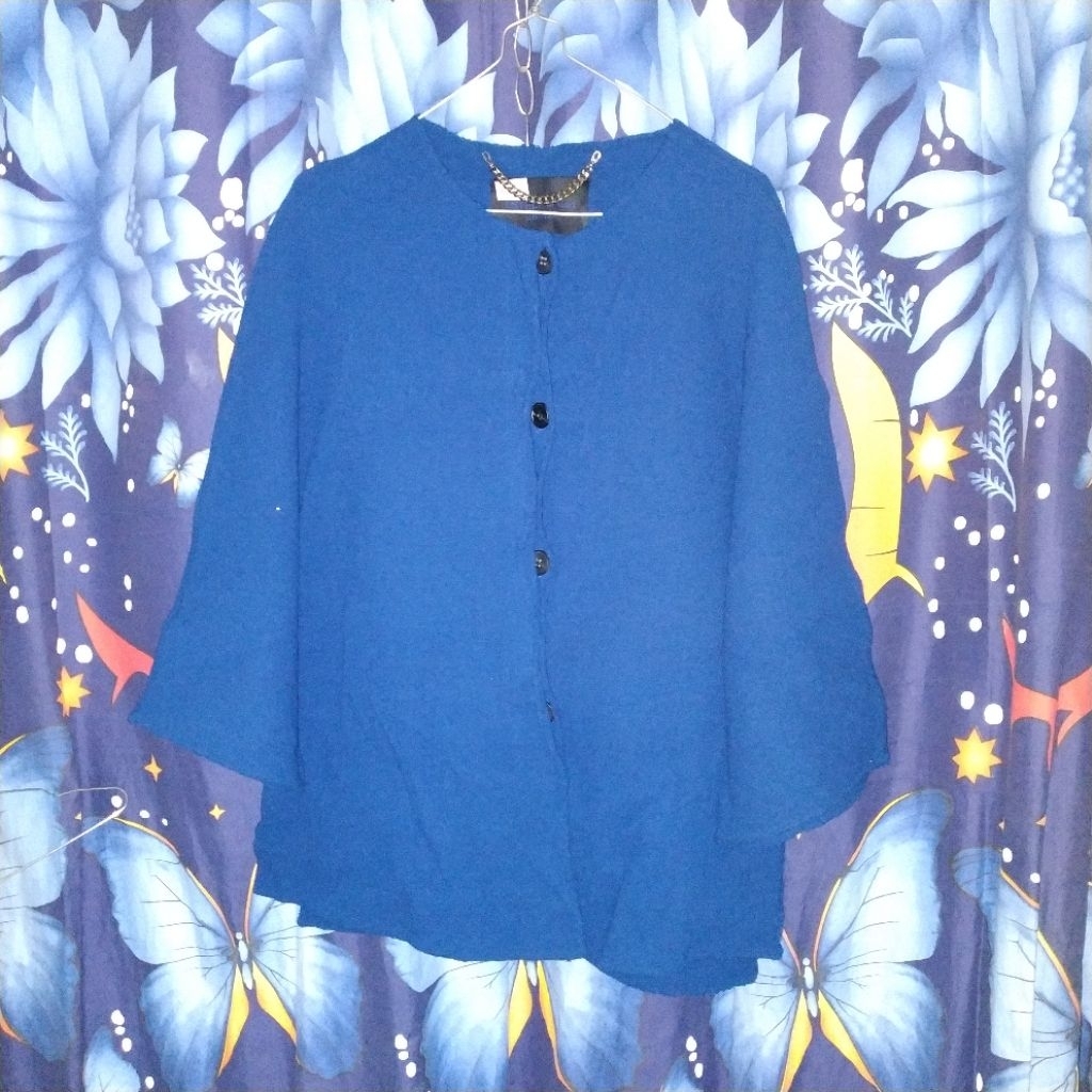 [SECOND] Jas Blazer Outer Wool Navy