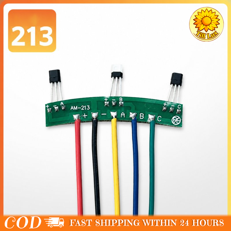 Modul Hall Sensor PCB-213 Hall Sensor 213 3147 5 Kabel Anti Terbalik Sepeda Listrik Motor Listrik