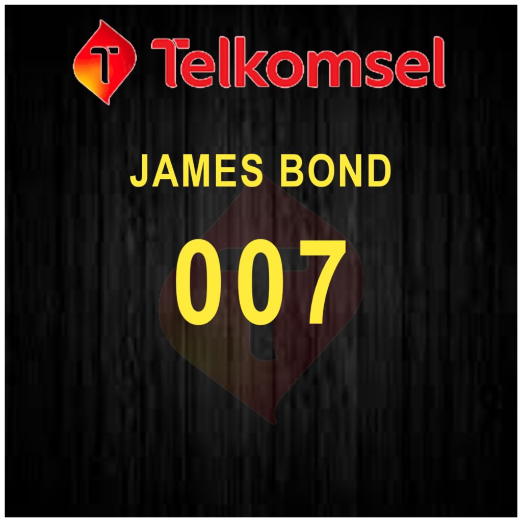 nomor cantik simpati Telkomsel ekor james bond 007