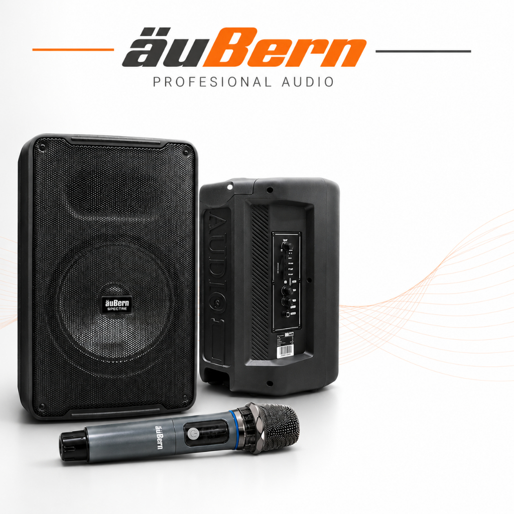speaker PORTABLE karaoke, aubern speaker, AUBERN portable speaker , family karaoke minimalis speaker