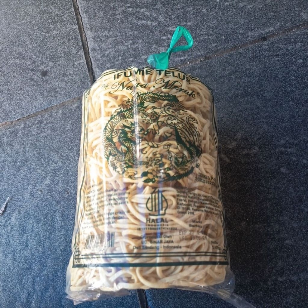 Mie Telor Ifumie Cap Naga merak- Rasakan Sensasi Rasa Tradisional