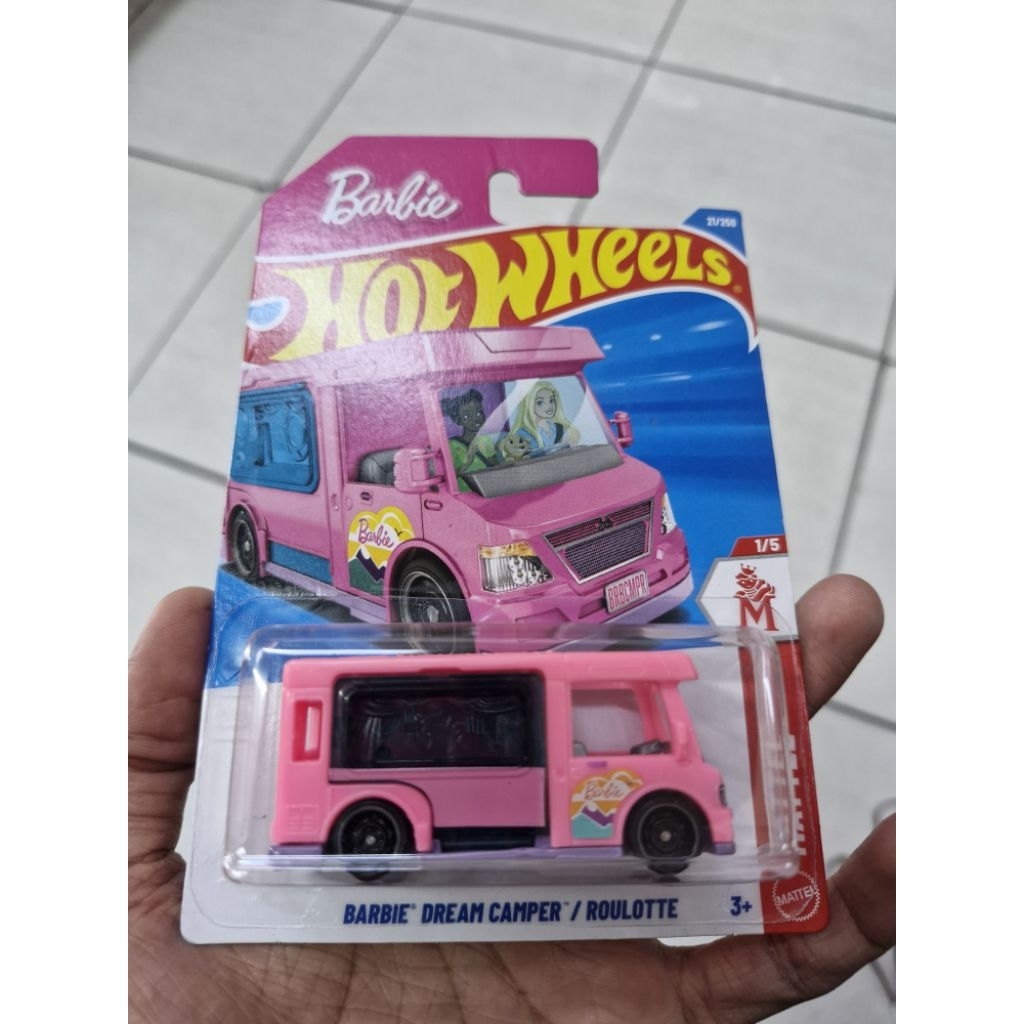 Hot Wheels Barbie Dream Camper/Roulotte/Hot Wheels