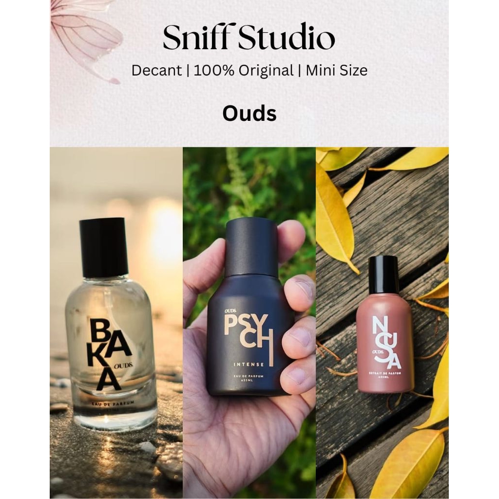 Share in Jar Bottle Decant Parfum OUDS Perfume