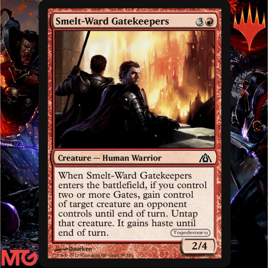 Kartu Magic The Gathering Smelt-Ward Gatekeepers 39/156