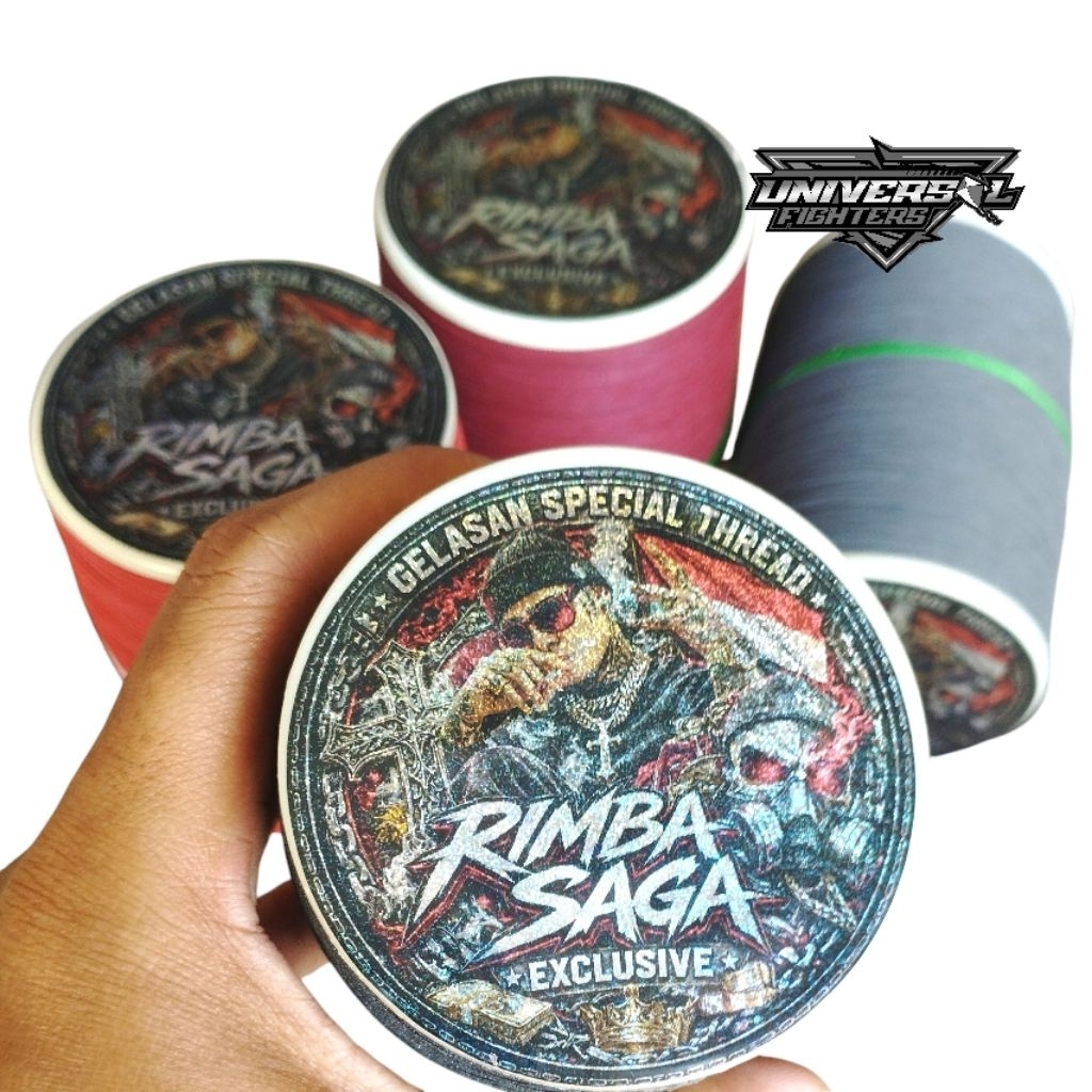 RIMBA SAGA 6000yard 0.25 Benang Senar Gelasan Layangan Molor