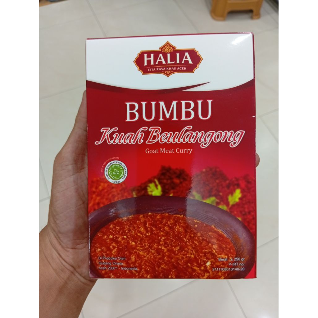 bumbu kuah beulangong khas Aceh
