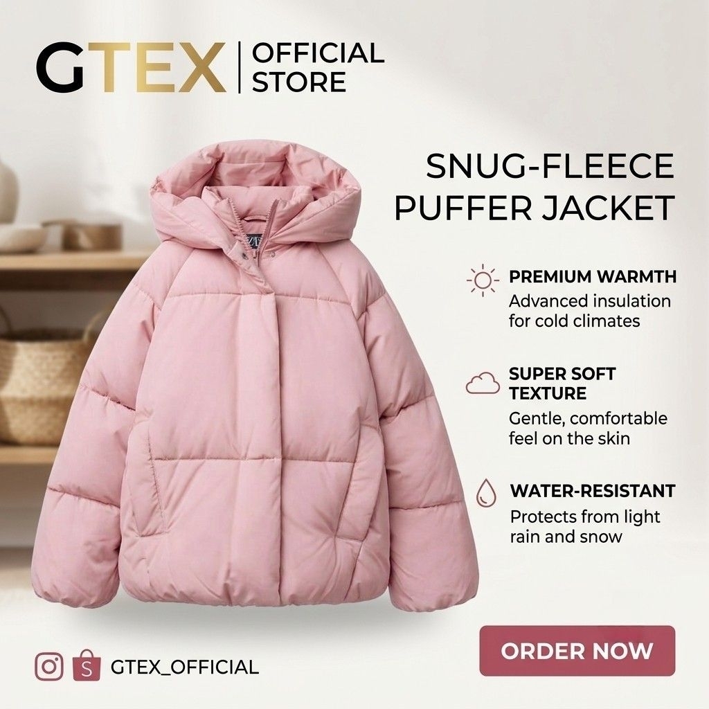 GTEX Jaket Puffer Wanita Pria Jumbo Big Size M-7XL Bomber Winter Coat Tebal Hoodie Korea
