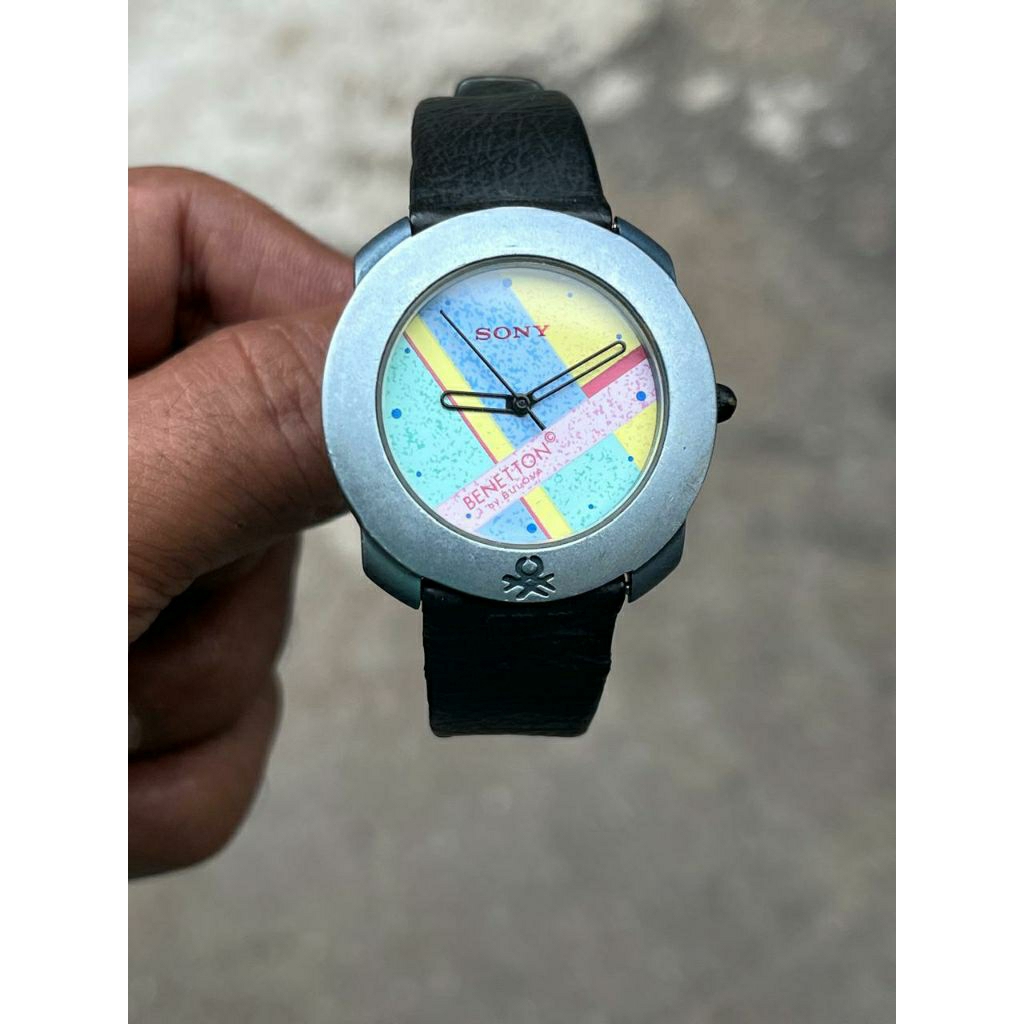 Jam Tangan Sony Benetton Vintage
