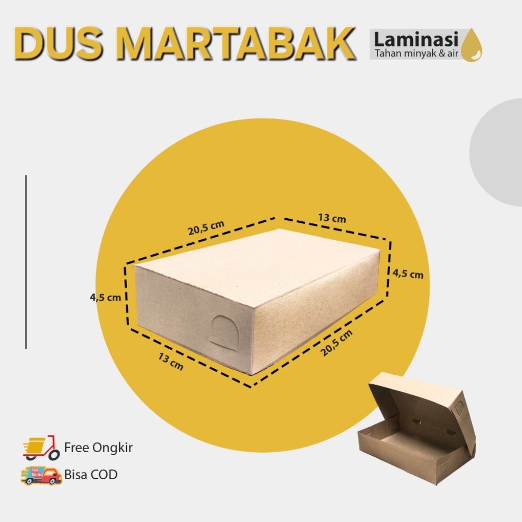Dus Martabak|Dus Donat|Dus Martabak Manis|Dus Martabak Asin|Laminasi