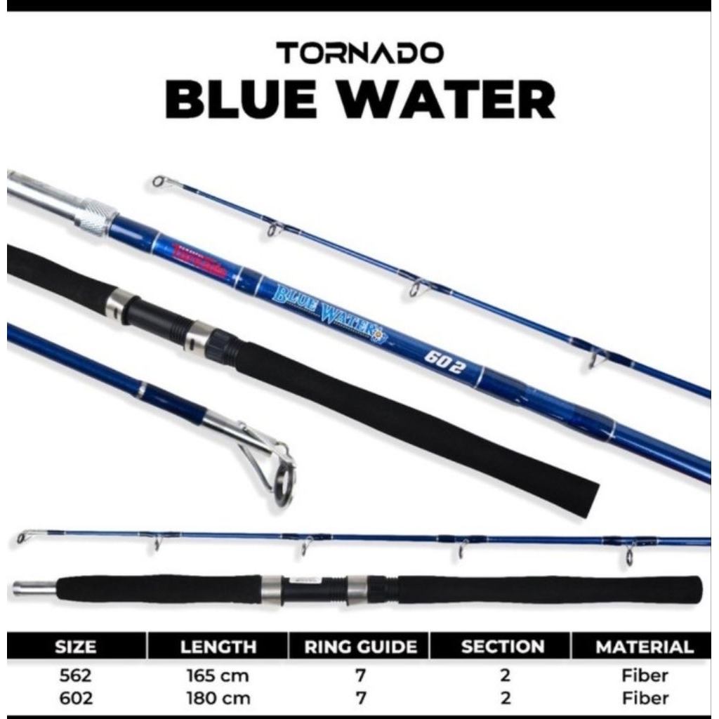 JORAN JIGGING FIBER TORNADO BLUE WATER
