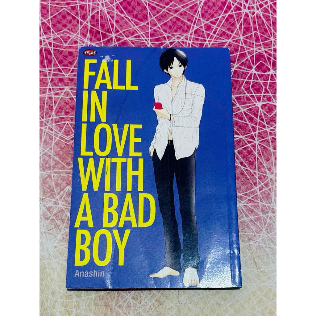 [Koleksi Pribadi] SALE PRELOVED Komik, Fall in Love with a Bad Boy, Anashin, komis onshot, Buku Beka