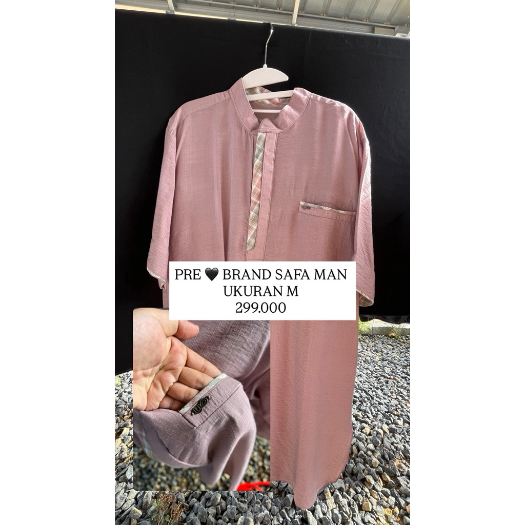 PRELOVED BAJU KOKO PRIA BRAND SAMASE SAFA