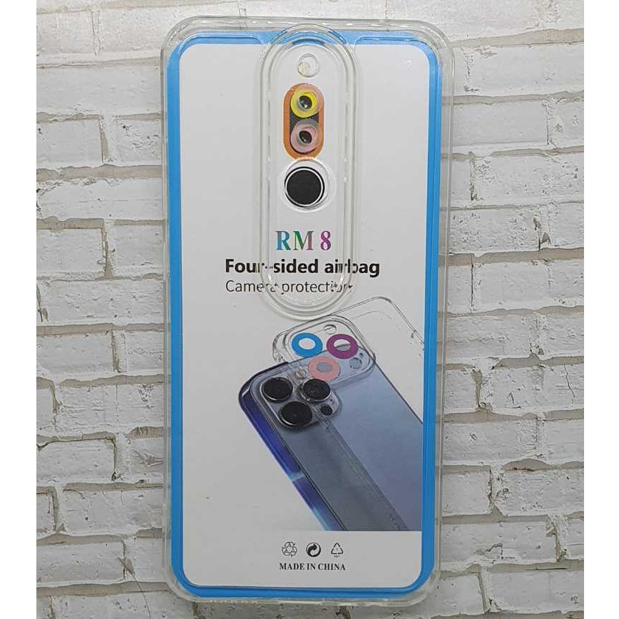 SOFTCASE BENING TRANSPARAN + PROTECT CAMERA REDMI 8 <POD>