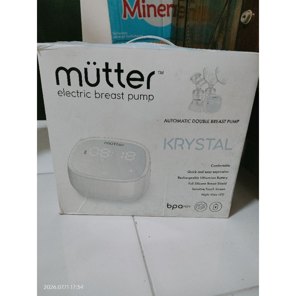 Pompa Asi mutter Krystal
