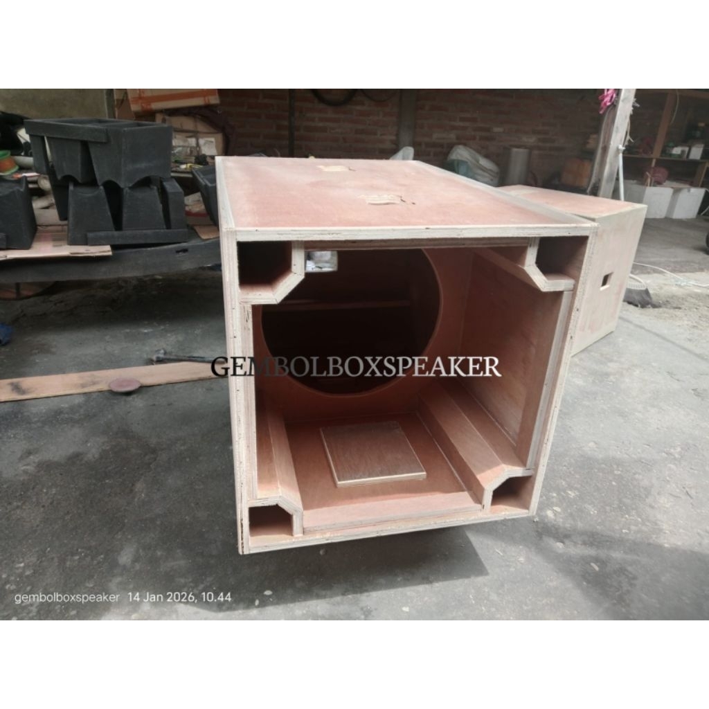Box Speaker Planar 15 inch Single Model Brewog Bahan Triplek 18mm
