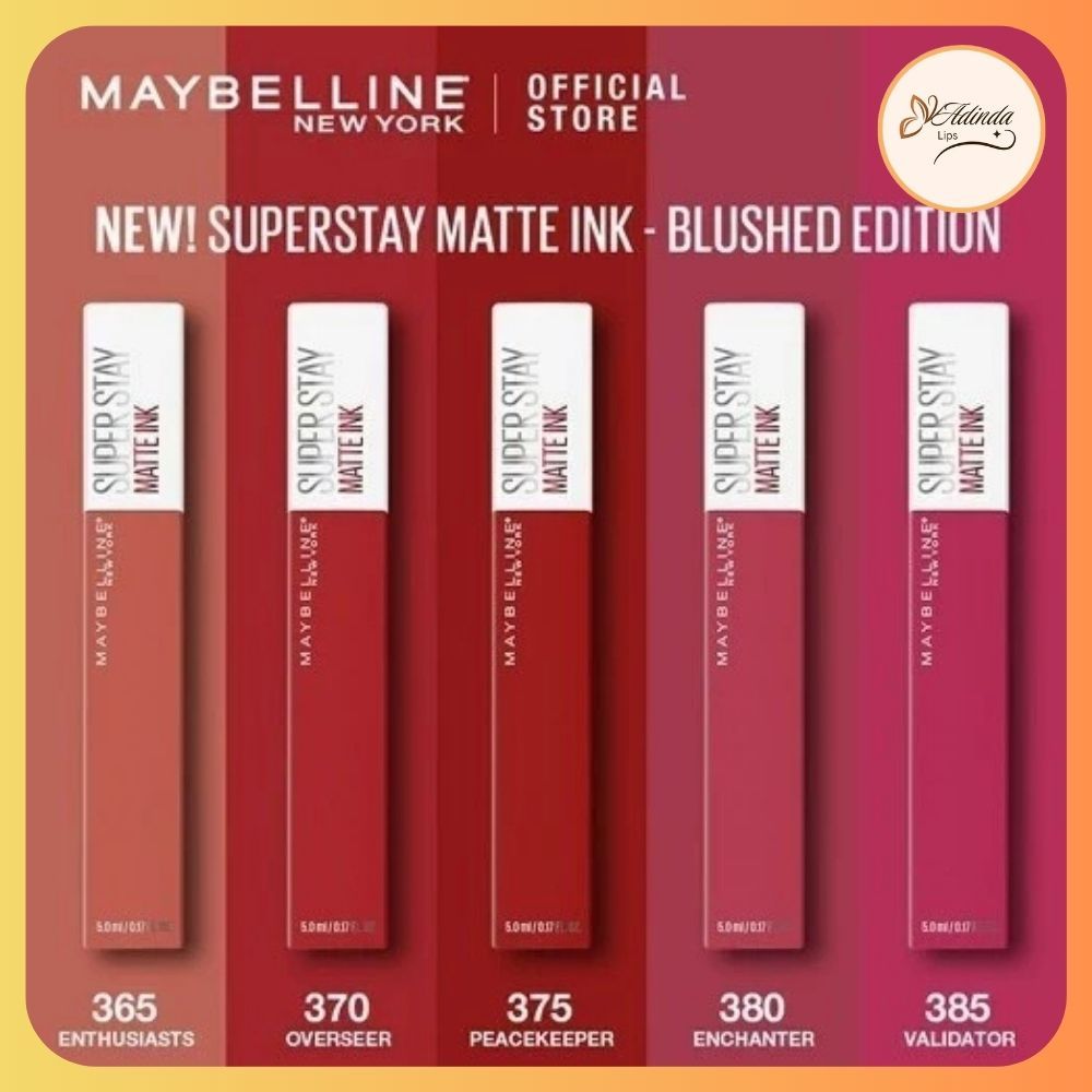 New Original Maybelline Superstay Matte Ink Lipstik Lipcream