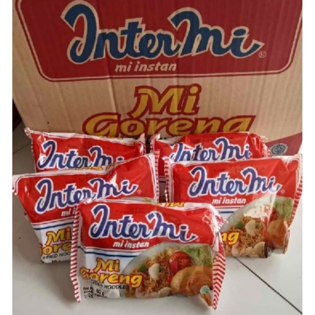 Intermi Goreng 1 Dus 40 Pcs/Intermi Pedas COD