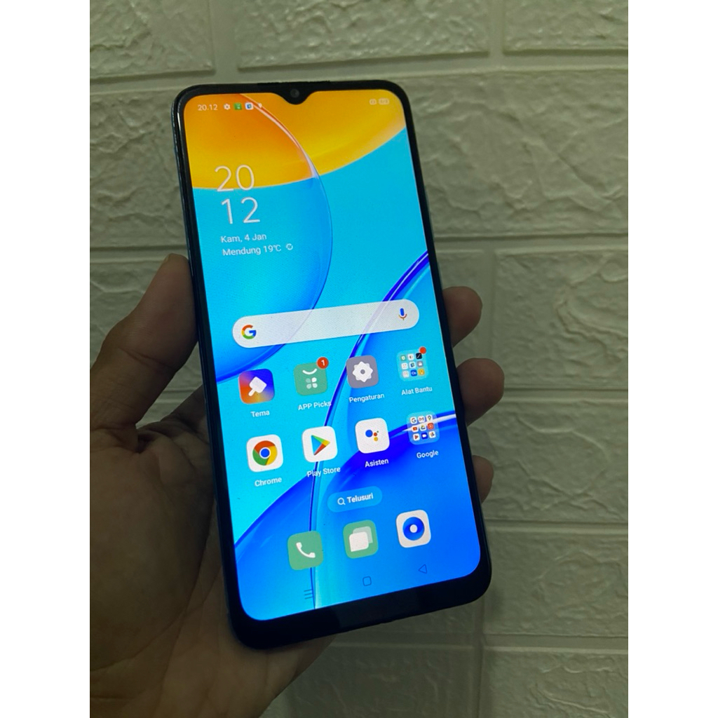Oppo a15s ram 4/64 resmi second siap pakai