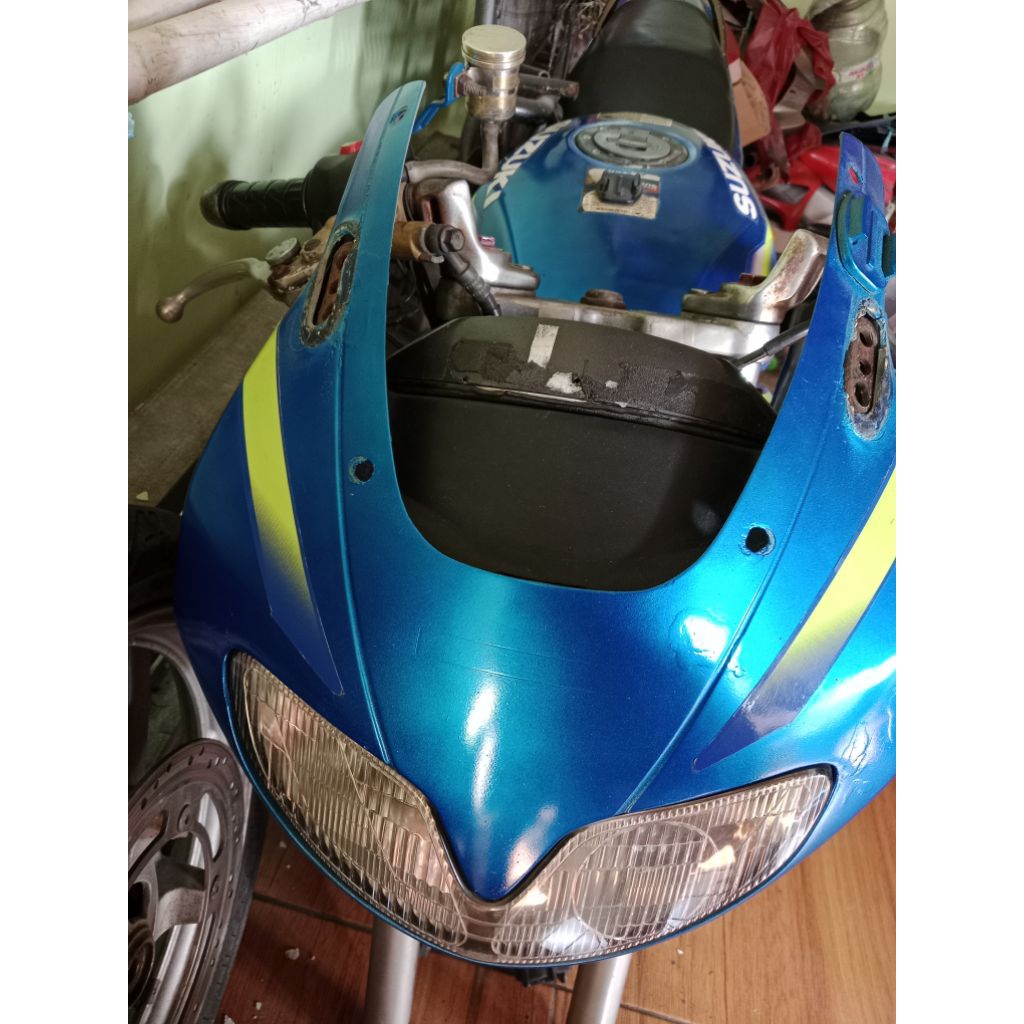 Fairing depan fxr dan footstep depan kanan