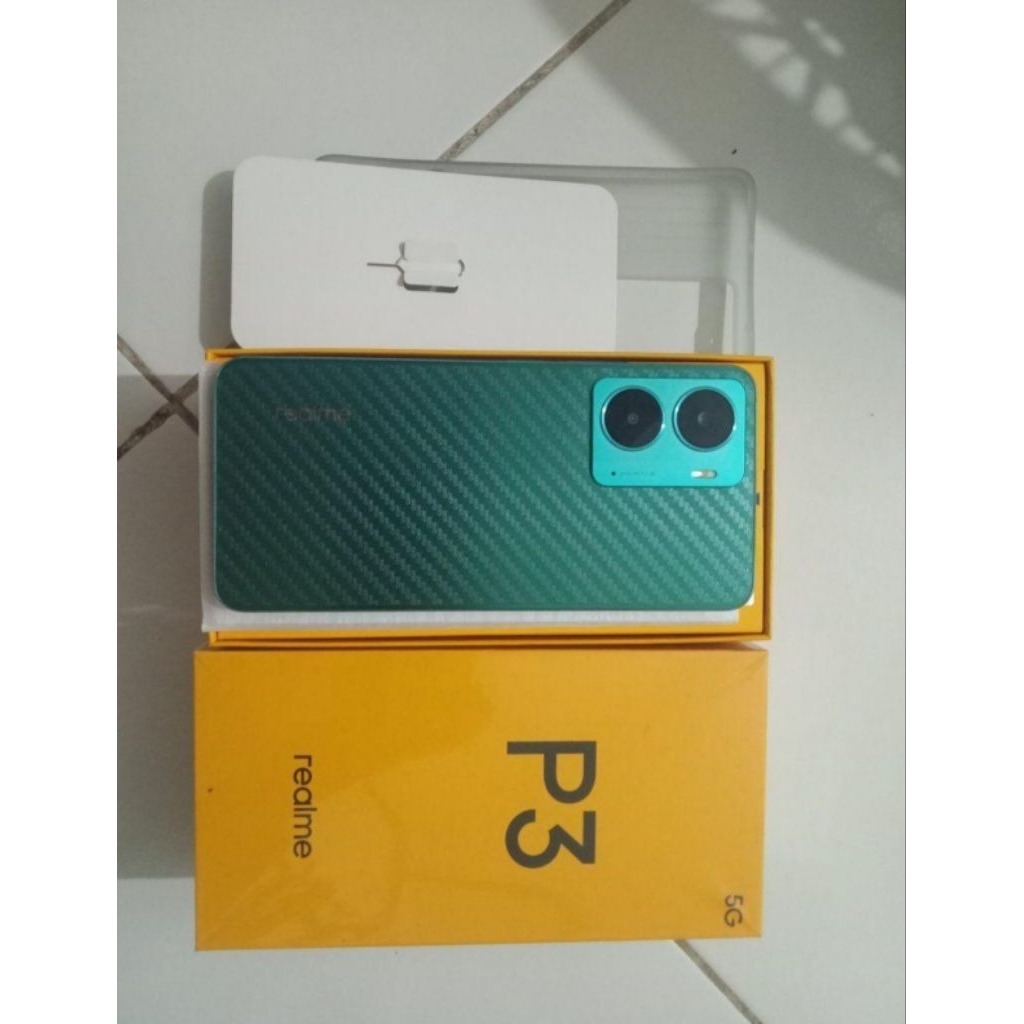 realme p3 5g ram 12/256gb bekas fullset