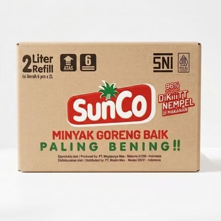 Minyak Goreng Sunco 1 Dus Ready Stock