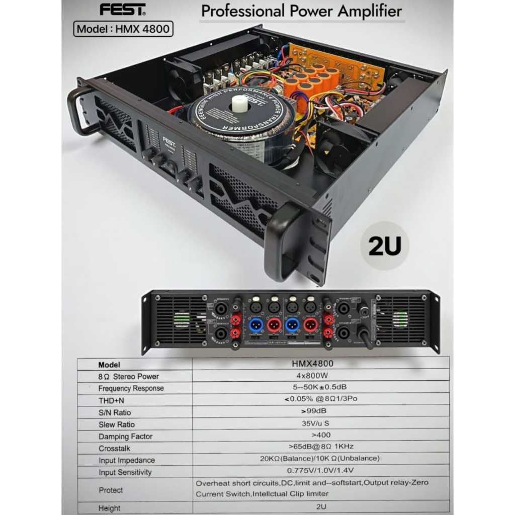 Power Fest hmx4800 /FEST HMX4800 class H