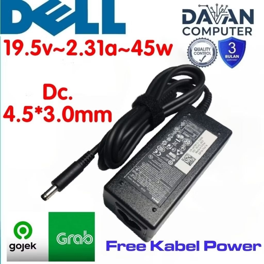 Charger Dell Inspiron 3451 3452 3458 3459 3465 3468 3493 3452 3457 2-in-1