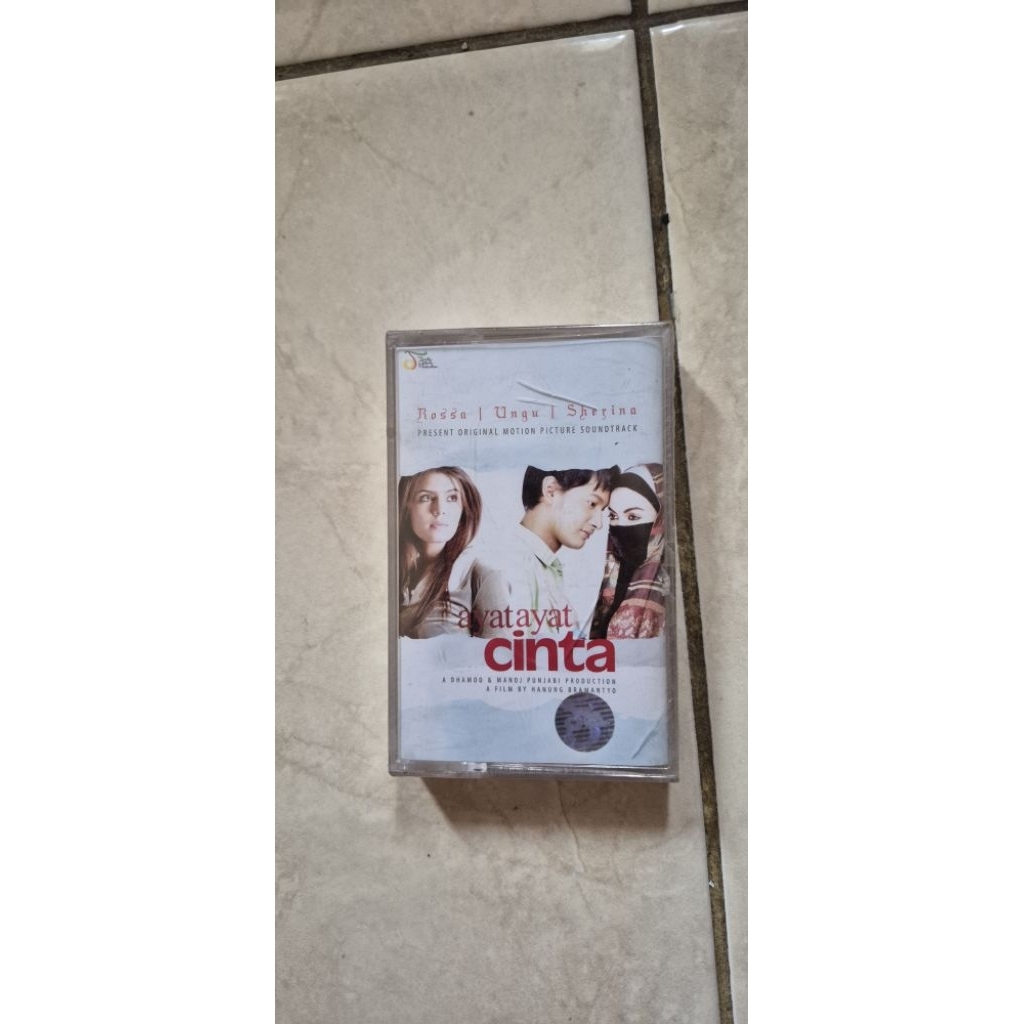 KASET PITA AYAT AYAT CINTA [KONDISI SEGEL SEADANYA] ROSSA SHERINA UNGGU MELLY GOESLAW