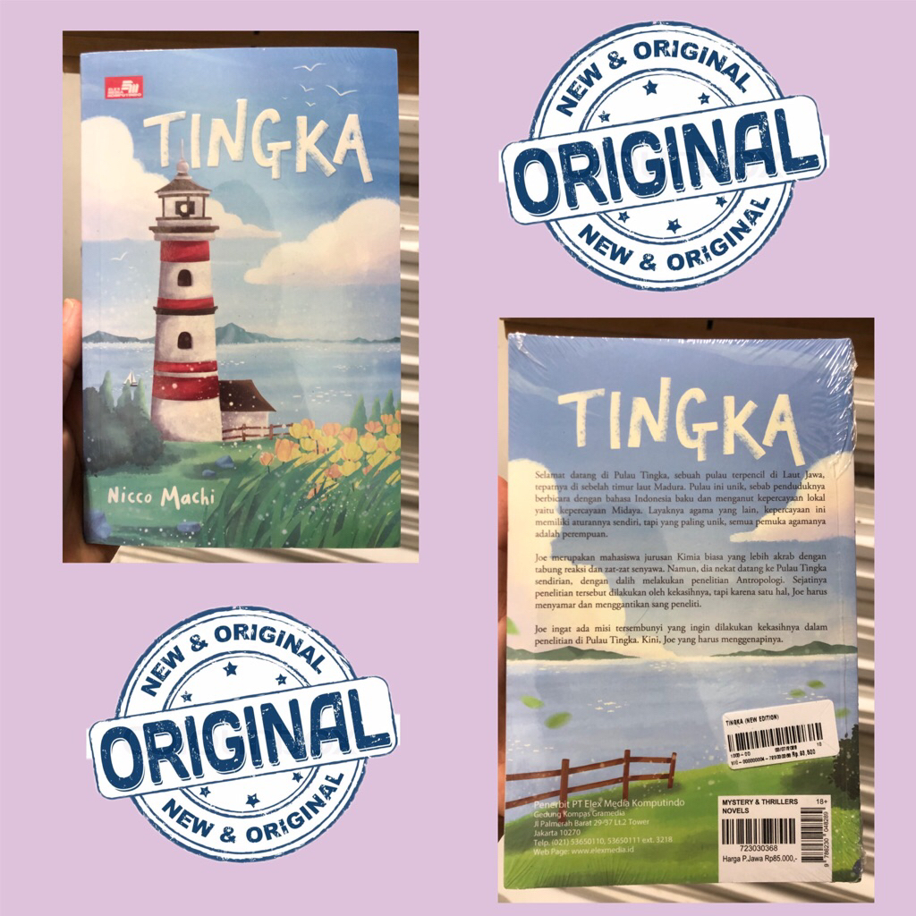 Novel Tingka - Nicco Machi (New & ORI)