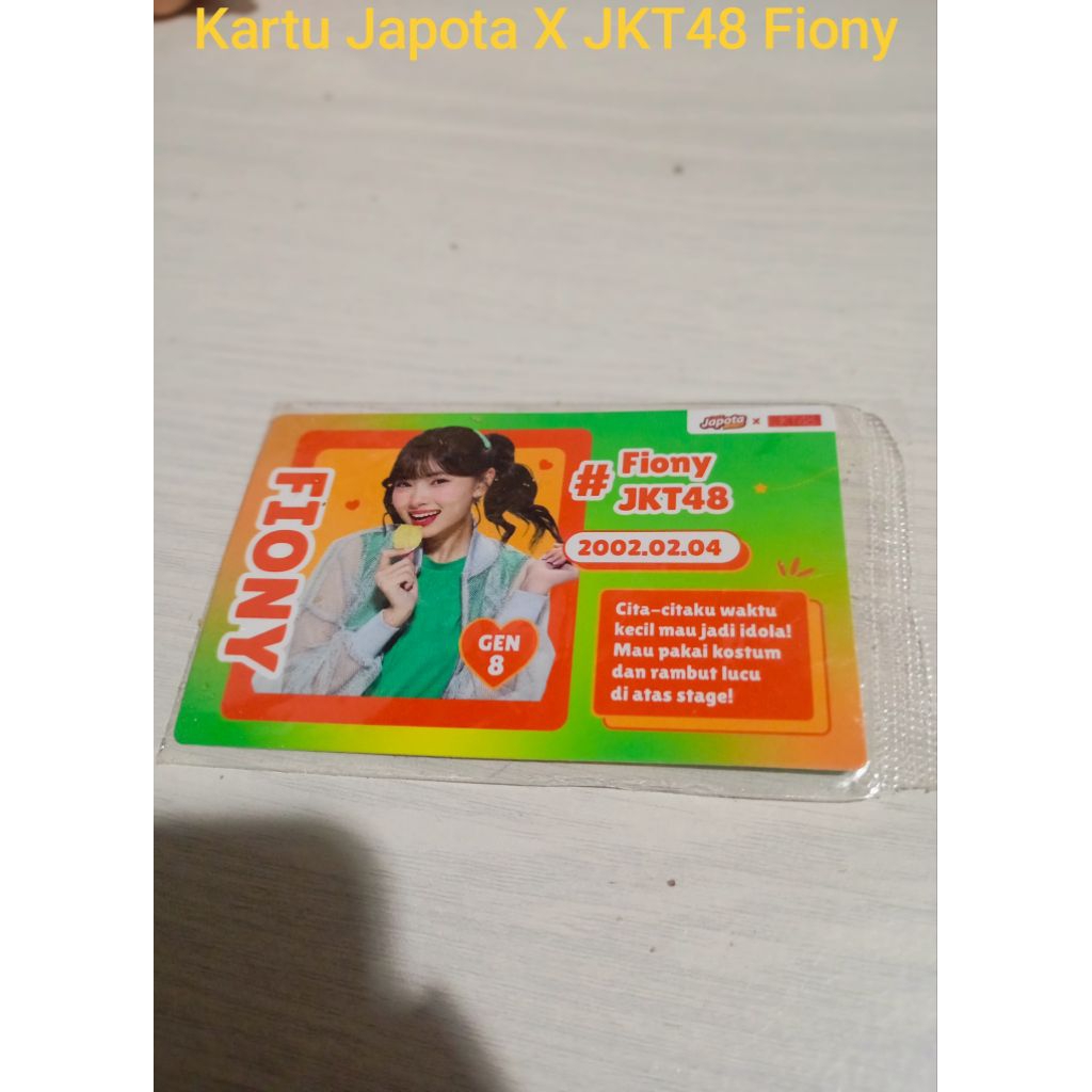Kartu Japota X JKT48