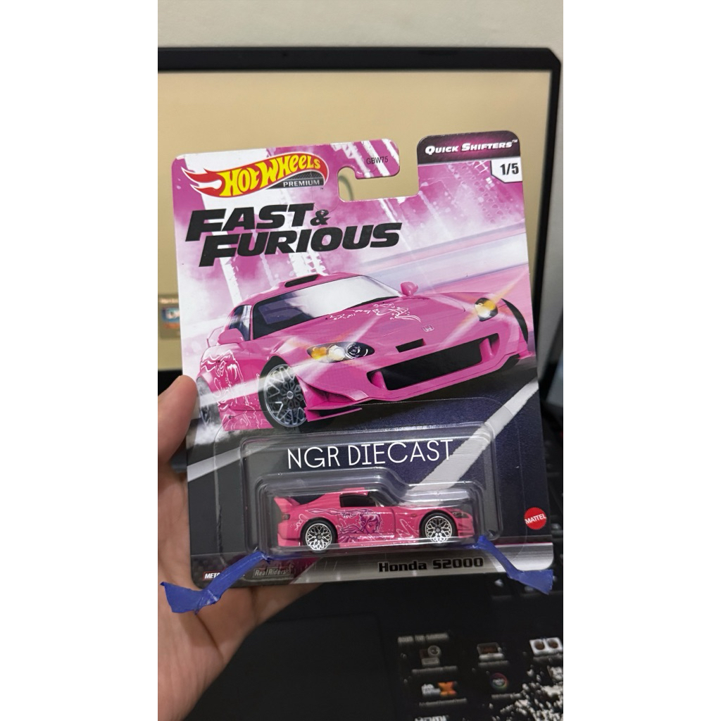 Hotwheels Premium S2000 Suki Quick Shifter Japan Sticker Free Protect